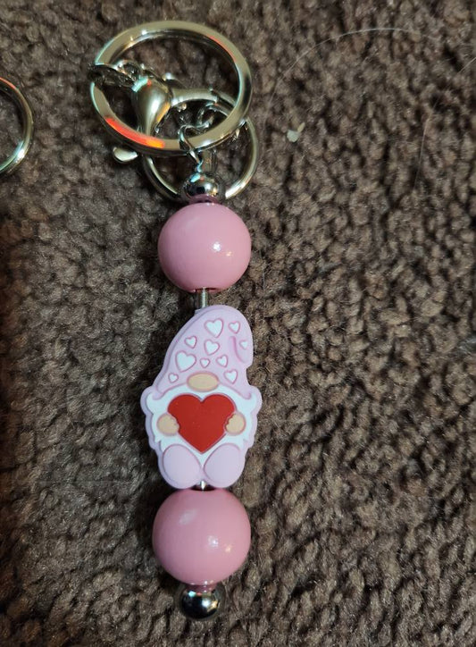 Beaded Bar Keychain