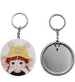 Button Keychain